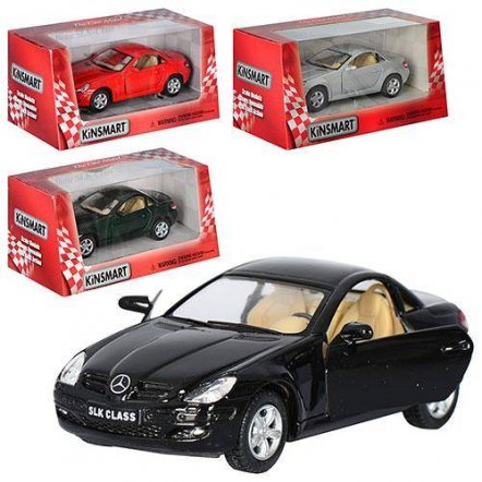 Машинка KINSMART 1:38 Benz SLK Klass KT5095W инерционная