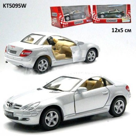 Машинка KINSMART 1:38 Benz SLK Klass KT5095W инерционная