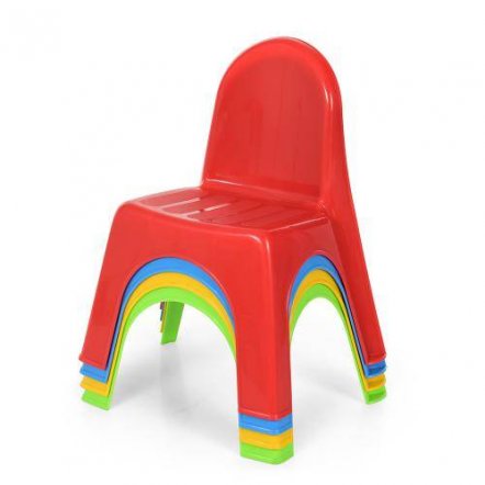 Столик и 4 стула пластиковые для детей для улицы 52-900