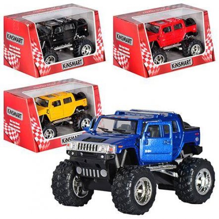 Машинка KINSMART 1:40 BIG HUMMER KT 5326 инерционная