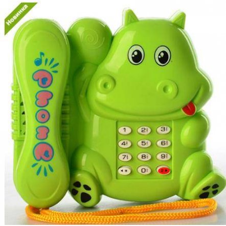Телефон в виде бегемотика RMT-550-3