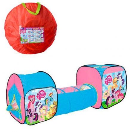 Палатка детская с тоннелем My Little Pony M 5794 LP в сумке