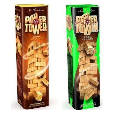 Игра деревянная Башня Power Tower PT-01 Данко Тойс
