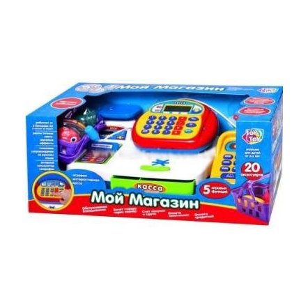  Кассовый аппарат "Мой магазин" с весами 7019 Joy Toy