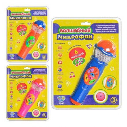 Микрофон музыкальный  7043  Joy Toy