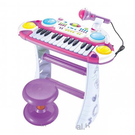 Синтезатор детский со стулом &quot;Музыкант&quot; 7235 Joy Toy
