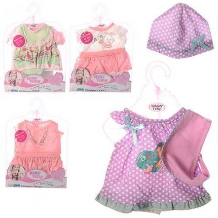 Одежда для кукол Платье и шапка 77000-105-107-111-52