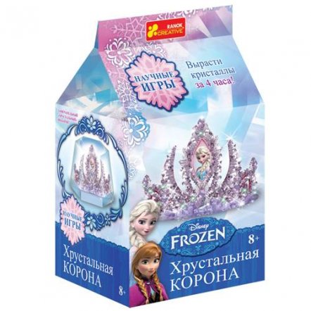 Корона в кристаллах "Поделки своими руками" Фрозен 8091/8090