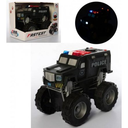 Машина Джип Полиция со звуком и светом ездит MQ815A