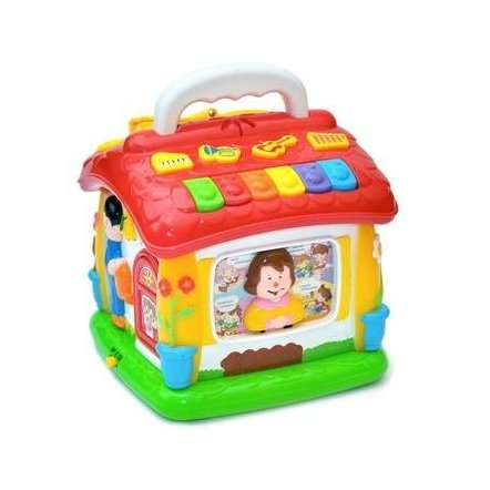   Развивающий Говорящий домик Joy Toy 9149 музыкальная игрушка со сказками и алфавитом