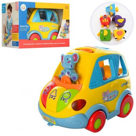  Автошка музыкальная машинка сортер 9198 Joy Toy