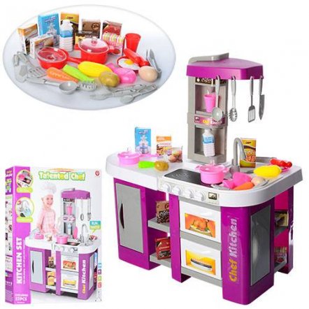  Кухня для детей фиолетовая Chef Kitchen 922-47 большая
