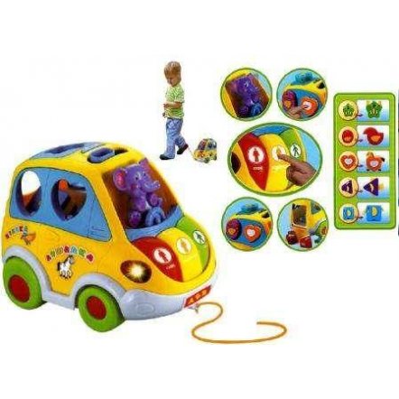  Автошка музыкальная машинка сортер 9198 Joy Toy