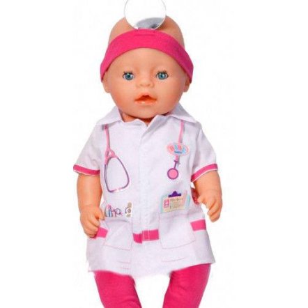   Пупс Baby Бэби Бон в костюме врача BL019A
