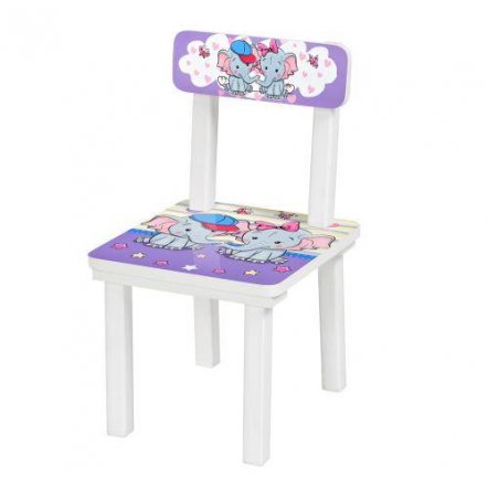 Детский стол и стул для творчества  Слоник BSM2K-05