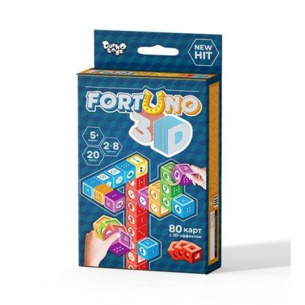 Настольная развлекательная игра Fortuno 3D Danko Toys