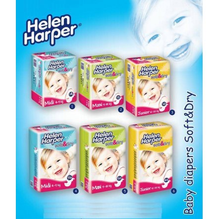 Подгузники Helen Harper Maxi (Хелен Харпер Макси) 7-18 kg 62 штуки &quot;Baby&quot; № 4