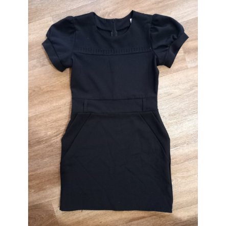 Платье чёрное классичское для девочки 2023