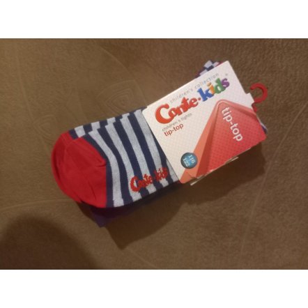 Колготки для мальчика синие с рисунком Conte kids