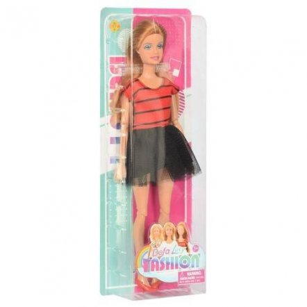 Кукла  шарнирная Модница на листе 8406 DEFA