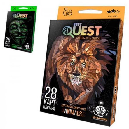 Карточная квест-игра BEST QUEST DANKO TOYS 