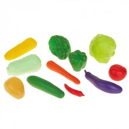 Набор пластиковых овощей детских в сетке 04-476 Киндервей