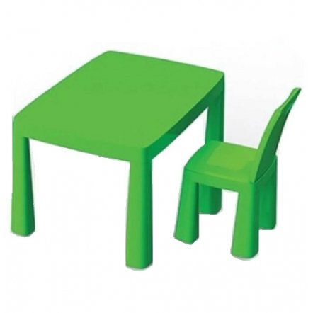   Стол пластиковый с насадкой для аэрохоккея зеленый 04580/2 Doloni