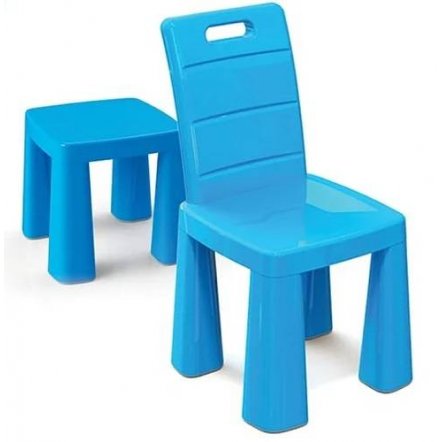  Стол и 2 стула пластиковые + аэрохоккей 4 цвета ТМ Долони