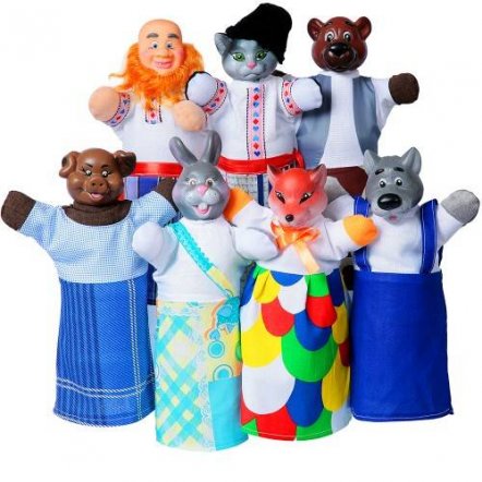 Куклы для кукольного театра + книга Премиум набор Чудисам