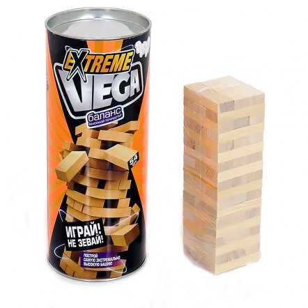 Игра деревянная Башня Экстримальная Vega EXTREME VGE-01 ДАНКО ТОЙС