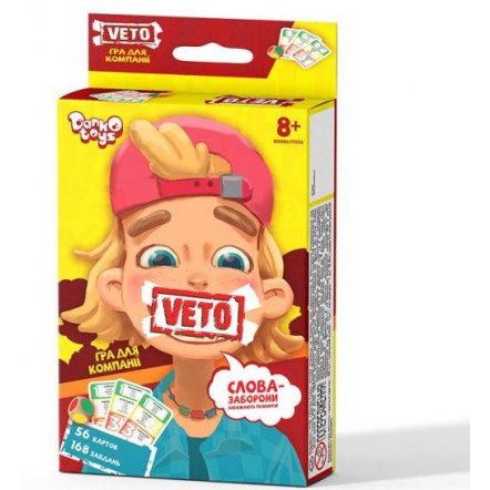 Карточная игра VETO 14-32 Danko Toys