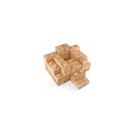 Лего деревянное 35 элементов ВП-012/1 Винни Пух