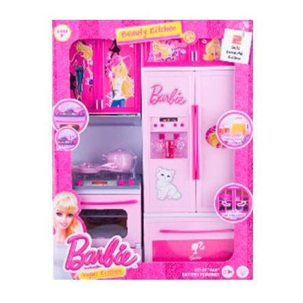 Мебель для кукол  Кухня Барби розовая X221F2 BR