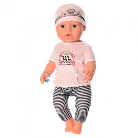    Пупс Baby  Бэби Бон в полосатых штанишках BL010D-YL1899Y