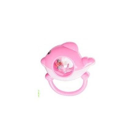  Погремушка с шариками  Розовая рыбка Z97-Z114