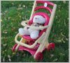 Коляска для куклы сидячая с люлькой 0122 ТМ Долони
