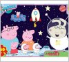 Пазлы для детей + постер Мультики 150 деталей Свинка Пеппа или Поли робокар G-toys