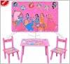 Детский стол и два стульчика розовые &quot;Принцессы&quot; 1109 