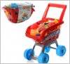 Тележка детская с корзиной и продуктами "Супермаркет" XG2005 красная