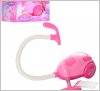 Пылесос для девочек с пенопластовыми шариками звуком и светом Уборка 2008B розовый