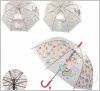 Зонт прозрачный детский  Радужный Единорог MK 3620-1