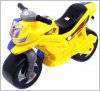 Мотоцикл синий с желтым беговел  501 Орион