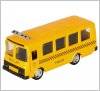  Машинка металлическая Автобус такси желтый 6523E