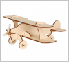 Набор для творчества деревянный  Самолет истребитель/бомбардировщик 70515/70512 Вудмастер
