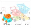 Тележка детская пластиковая Кот с фруктами и овощами 7570 ТехноК