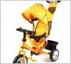 Велосипед AZIMUT Trike фирмы Baby Club желтый.