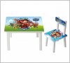 Детский стол и стул для творчества  Щенячий патруль BSM2k-M07