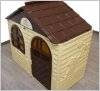 Домик для детей для улицы малый коричневый Долони-Тойс 01550-2-1