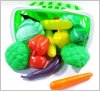 Корзинка с  овощами 9 штук Тойс пласт ИП.18.003
