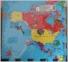  Коврик пазл текстурный Карта мира 2612
